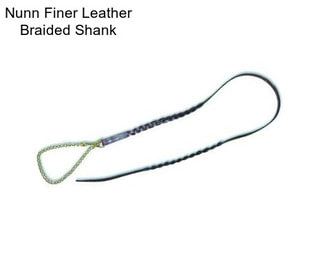 Nunn Finer Leather Braided Shank