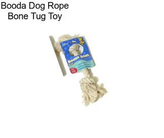 Booda Dog Rope Bone Tug Toy