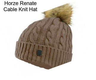 Horze Renate Cable Knit Hat