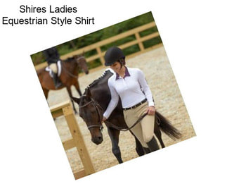 Shires Ladies Equestrian Style Shirt