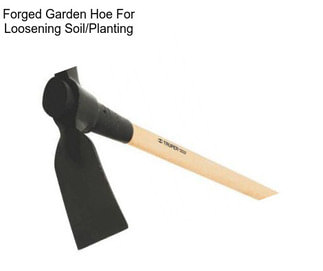 Forged Garden Hoe For Loosening Soil/Planting