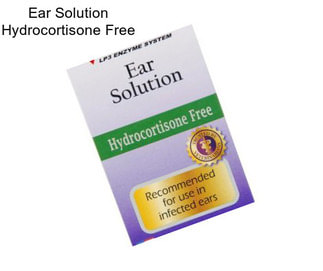 Ear Solution Hydrocortisone Free