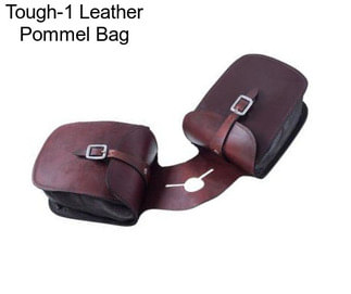 Tough-1 Leather Pommel Bag