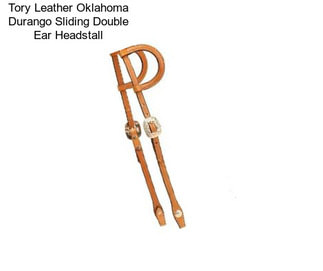 Tory Leather Oklahoma Durango Sliding Double Ear Headstall