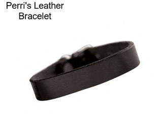 Perri\'s Leather Bracelet