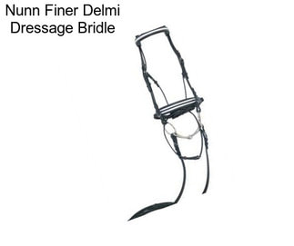 Nunn Finer Delmi Dressage Bridle