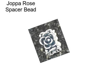 Joppa Rose Spacer Bead