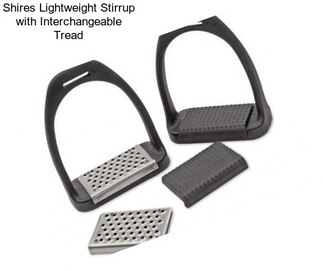 Shires Lightweight Stirrup with Interchangeable Tread