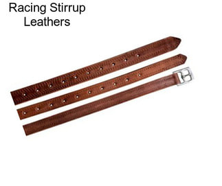 Racing Stirrup Leathers