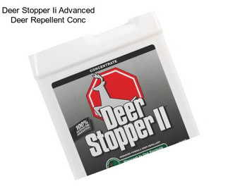 Deer Stopper Ii Advanced Deer Repellent Conc