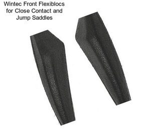 Wintec Front Flexiblocs for Close Contact and Jump Saddles