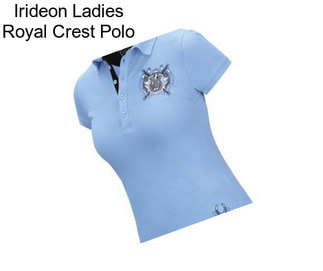 Irideon Ladies Royal Crest Polo