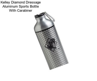 Kelley Diamond Dressage Aluminum Sports Bottle With Carabiner