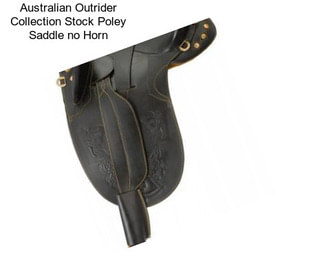 Australian Outrider Collection Stock Poley Saddle no Horn