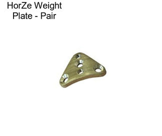 HorZe Weight Plate - Pair