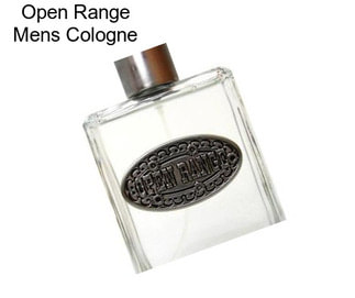 Open Range Mens Cologne