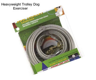 Heavyweight Trolley Dog Exerciser