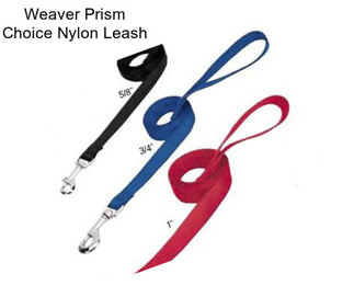 Weaver Prism Choice Nylon Leash