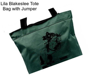 Lila Blakeslee Tote Bag with Jumper