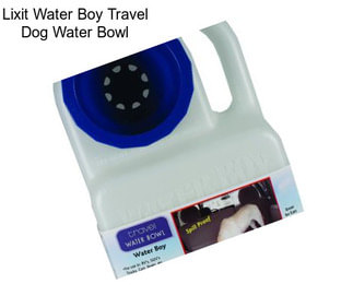 Lixit Water Boy Travel Dog Water Bowl