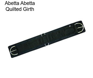 Abetta Abetta Quilted Girth