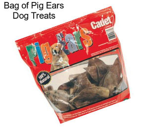 Bag of Pig Ears Dog Treats