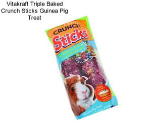 Vitakraft Triple Baked Crunch Sticks Guinea Pig Treat