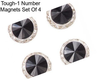 Tough-1 Number Magnets Set Of 4