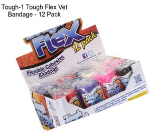 Tough-1 Tough Flex Vet Bandage - 12 Pack