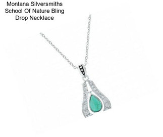 Montana Silversmiths School Of Nature Bling Drop Necklace