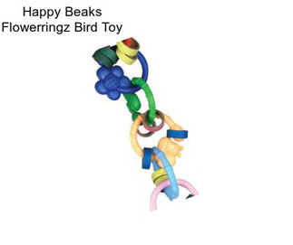 Happy Beaks Flowerringz Bird Toy