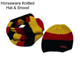 Horseware Knitted Hat & Snood