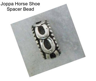 Joppa Horse Shoe Spacer Bead