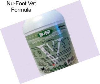 Nu-Foot Vet Formula