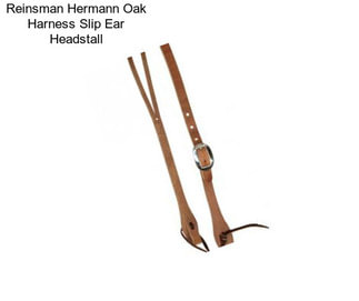 Reinsman Hermann Oak Harness Slip Ear Headstall