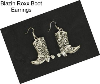 Blazin Roxx Boot Earrings