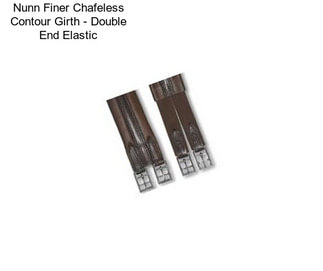 Nunn Finer Chafeless Contour Girth - Double End Elastic