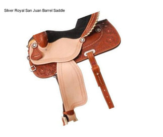 Silver Royal San Juan Barrel Saddle