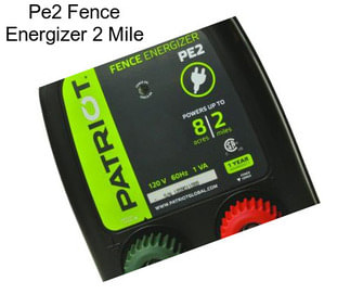 Pe2 Fence Energizer 2 Mile