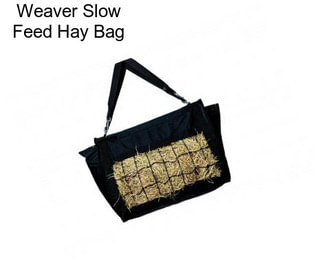Weaver Slow Feed Hay Bag