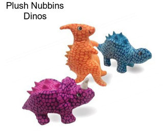 Plush Nubbins Dinos