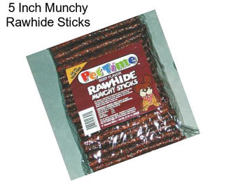 5 Inch Munchy Rawhide Sticks