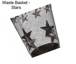 Waste Basket - Stars