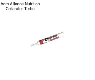 Adm Alliance Nutrition Cellarator Turbo