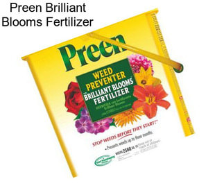 Preen Brilliant Blooms Fertilizer