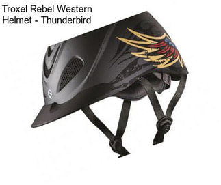 Troxel Rebel Western Helmet - Thunderbird