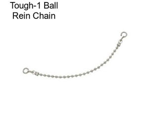 Tough-1 Ball Rein Chain