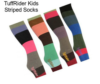 TuffRider Kids Striped Socks