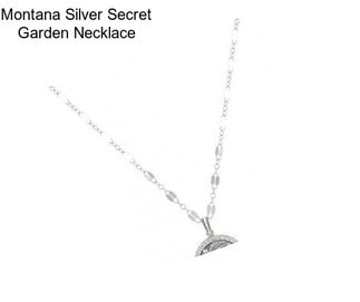 Montana Silver Secret Garden Necklace