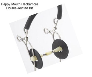 Happy Mouth Hackamore Double Jointed Bit